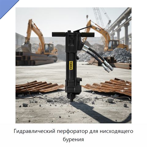 Гидравлический перфоратор для нисходящего бурения