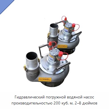 Гидравлический погружной водяной насос производительностью 200 куб. м, 2–8 дюймов — Прочие гидравлические инструменты