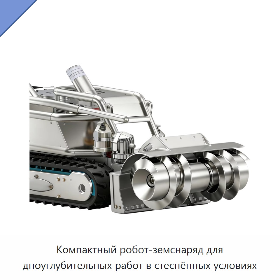 Компактный робот-земснаряд для дноуглубительных работ в стеснённых условиях — Гидравлические насосы