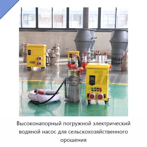 Высоконапорный погружной электрический водяной насос для сельскохозяйственного орошения