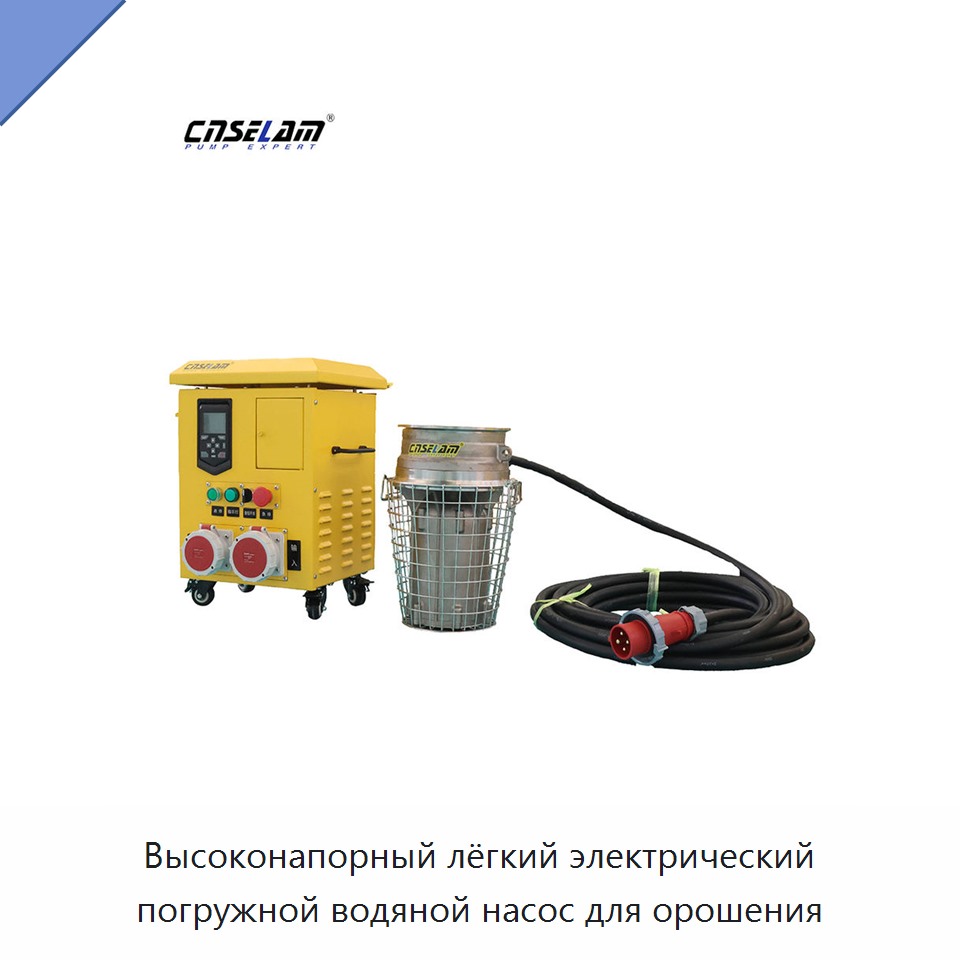 Высоконапорный лёгкий электрический погружной водяной насос для орошения — Насосы