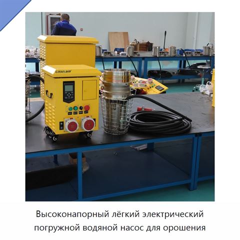 Высоконапорный лёгкий электрический погружной водяной насос для орошения