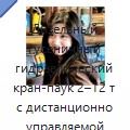 Дизельный гусеничный гидравлический кран-паук 2–12 т с дистанционно управляемой телескопической стрелой, высота подъёма до 22 м