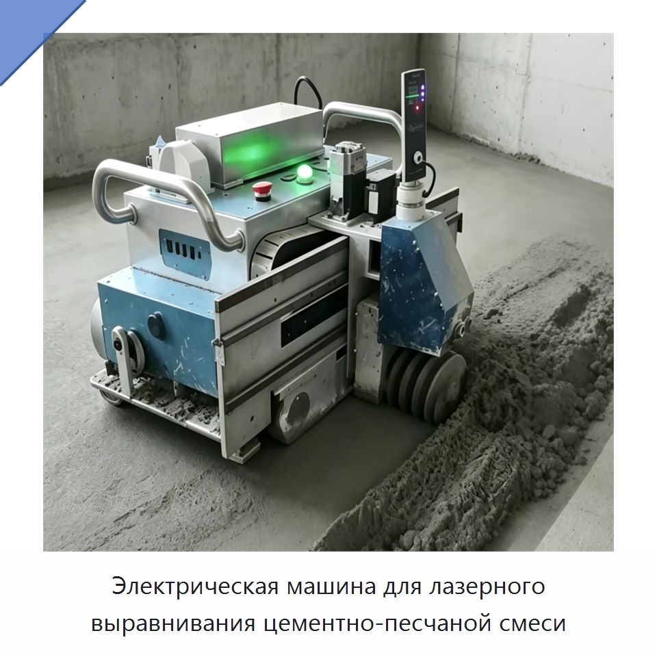 Электрическая машина для лазерного выравнивания цементно-песчаной смеси — Оборудование для работы с бетоном