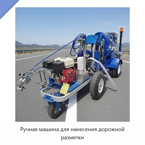Ручная машина для нанесения дорожной разметки