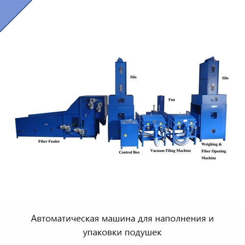 Автоматическая машина для наполнения и упаковки подушек