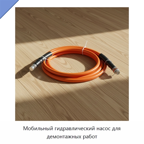 Мобильный гидравлический насос для демонтажных работ