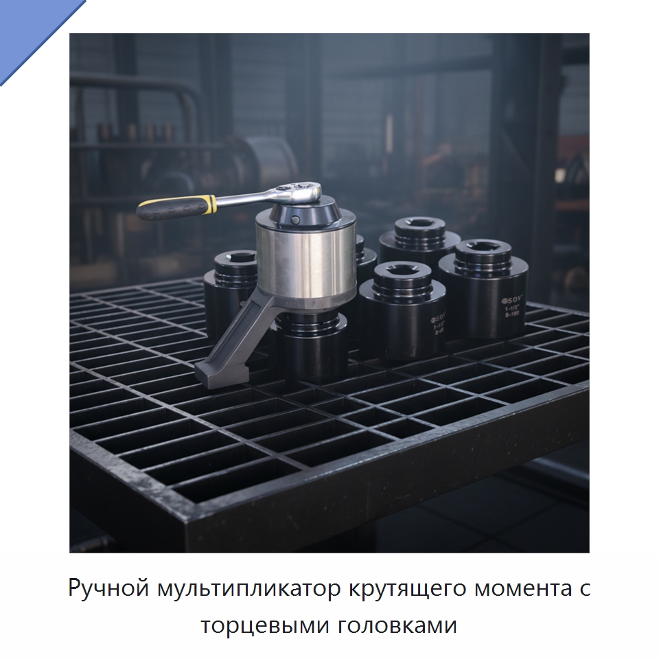 Ручной мультипликатор крутящего момента с торцевыми головками — Гаечные ключи