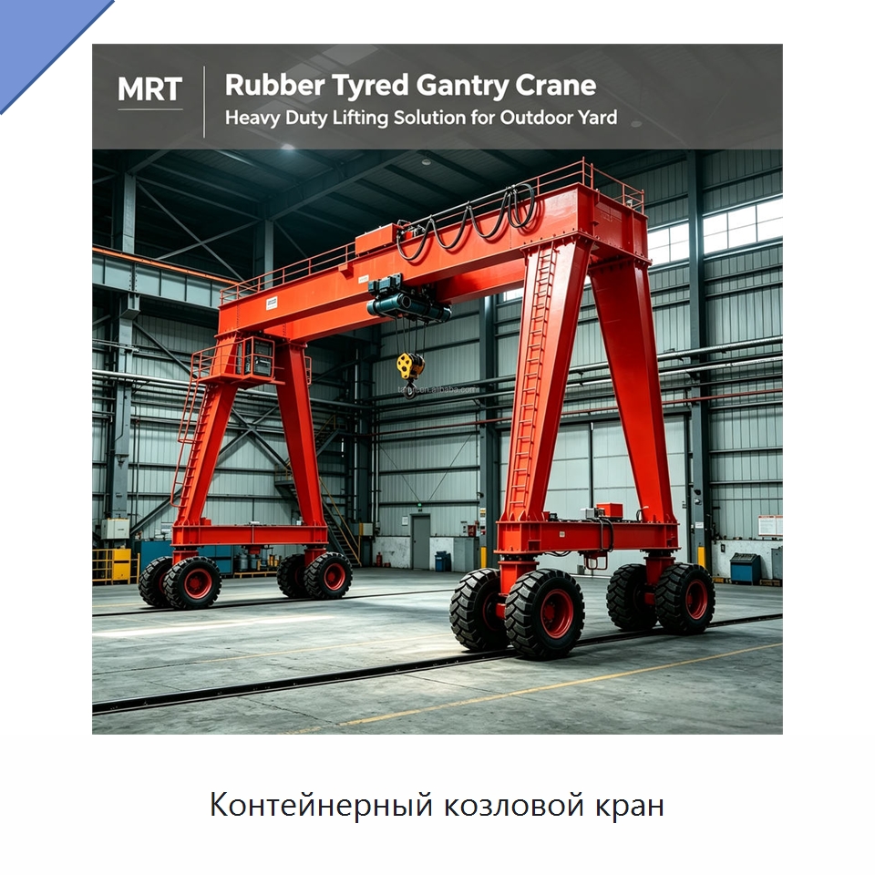 Контейнерный козловой кран — Краны