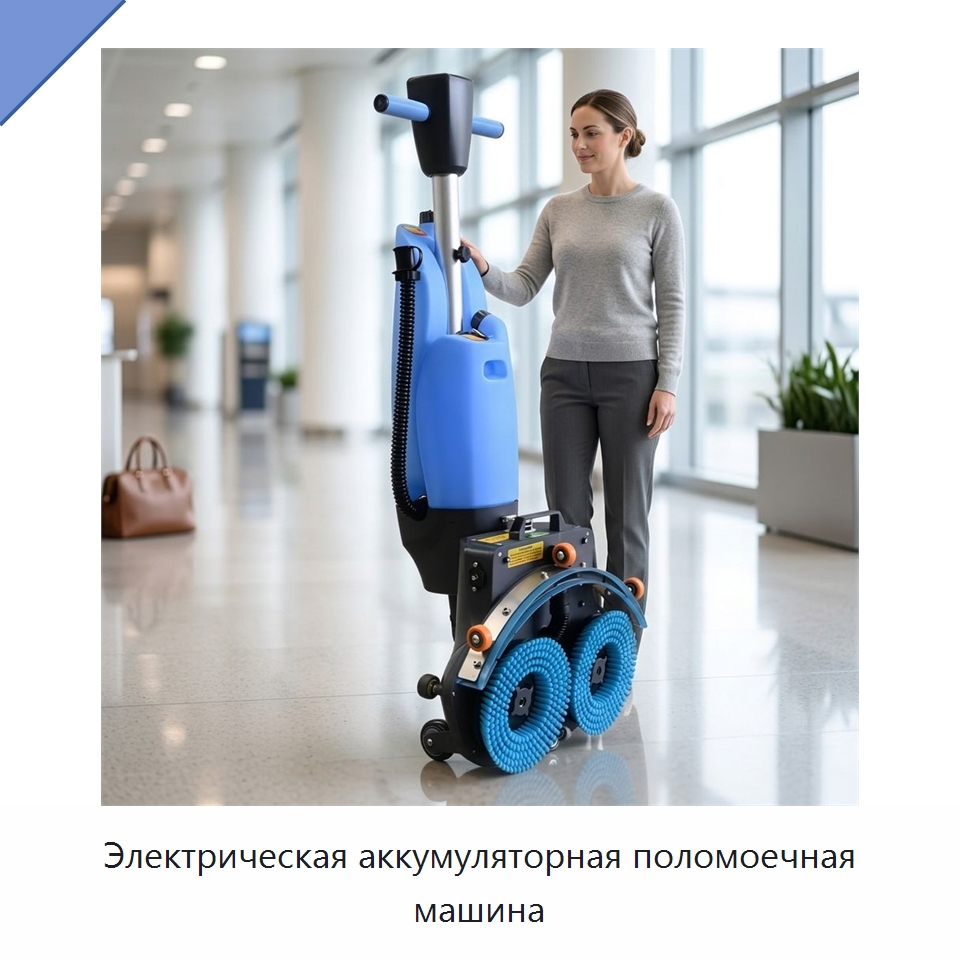 Электрическая аккумуляторная поломоечная машина