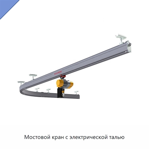 Мостовой кран с электрической талью