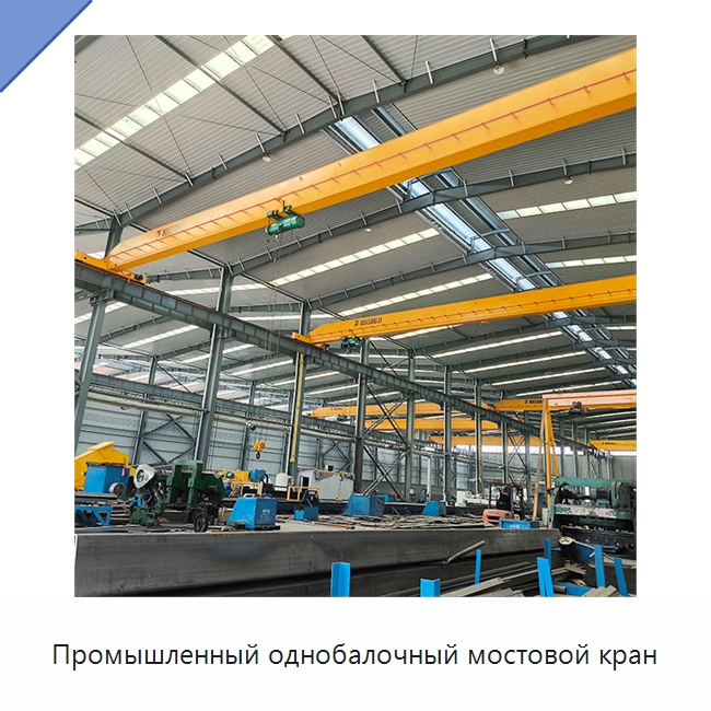 Промышленный однобалочный мостовой кран — Краны