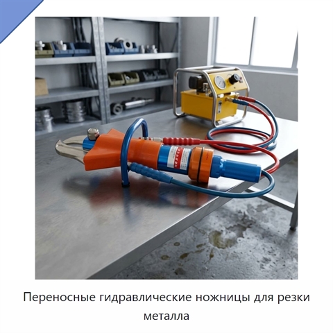 Переносные гидравлические ножницы для резки металла