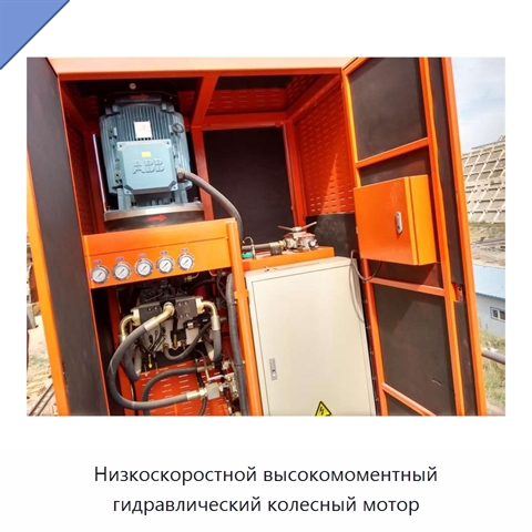 Низкоскоростной высокомоментный гидравлический колесный мотор