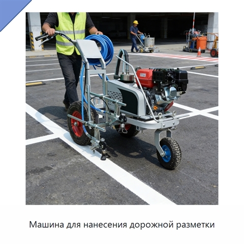 Машина для нанесения дорожной разметки