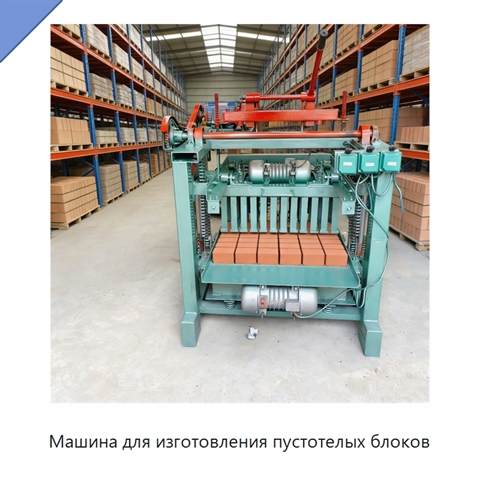 Машина для изготовления пустотелых блоков