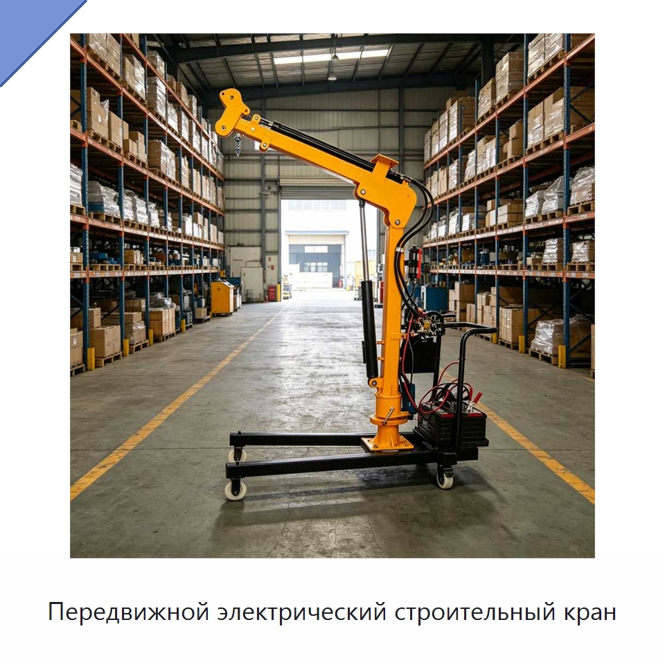 Передвижной электрический строительный кран — Краны