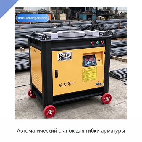Автоматический станок для гибки арматуры
