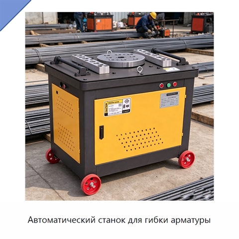 Автоматический станок для гибки арматуры