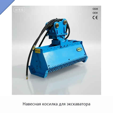 Навесная косилка для экскаватора