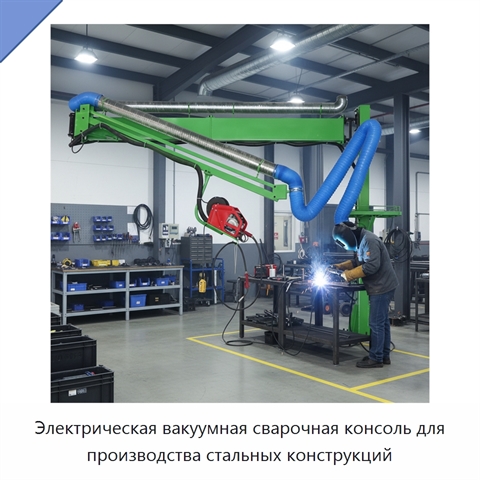 Электрическая вакуумная сварочная консоль для производства стальных конструкций