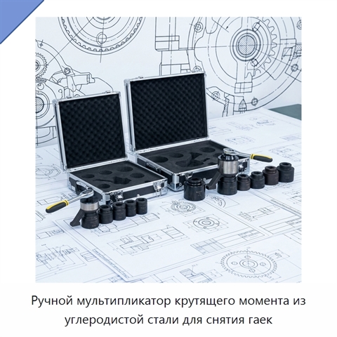 Ручной мультипликатор крутящего момента из углеродистой стали для снятия гаек
