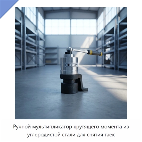 Ручной мультипликатор крутящего момента из углеродистой стали для снятия гаек