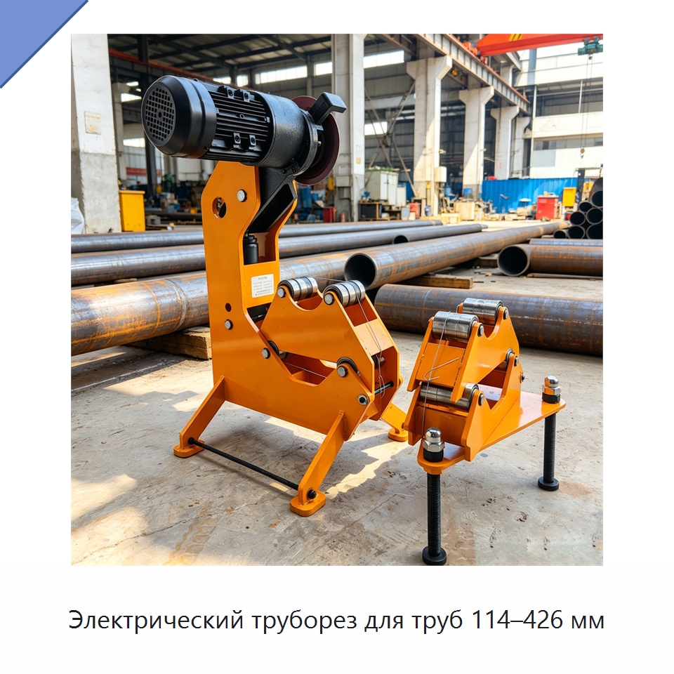 Электрический труборез для труб 114–426 мм — Станки для обработки труб