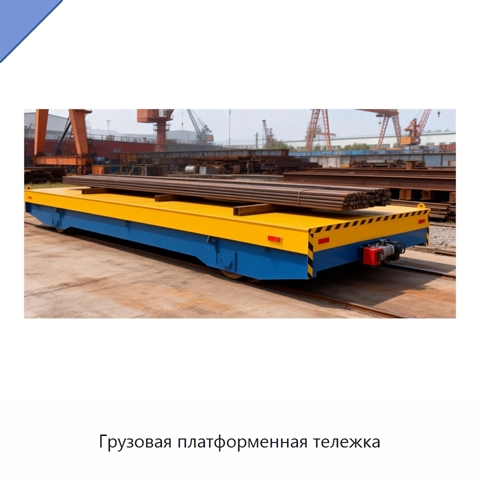 Грузовая платформенная тележка