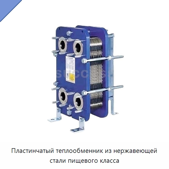 Пластинчатый теплообменник из нержавеющей стали пищевого класса — Теплообменники