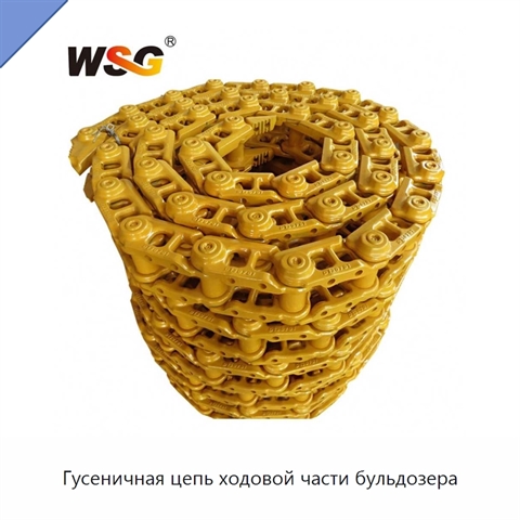 Гусеничная цепь ходовой части бульдозера