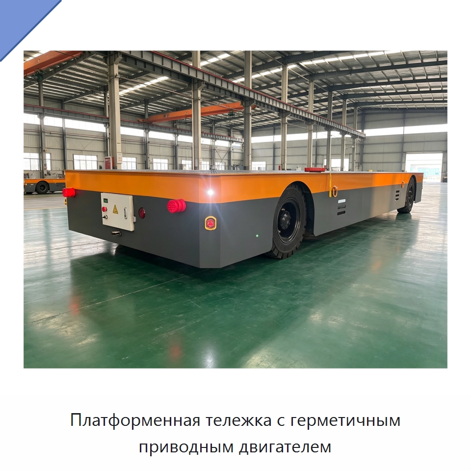 Платформенная тележка с герметичным приводным двигателем — Специальное подъемно-транспортное оборудование