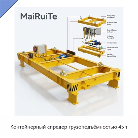 Контейнерный спредер грузоподъёмностью 45 т