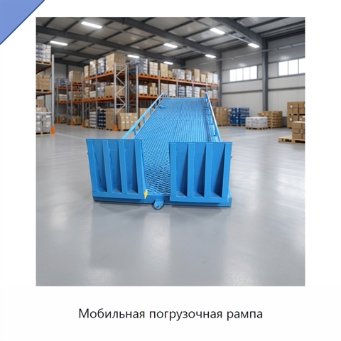 Мобильная погрузочная рампа