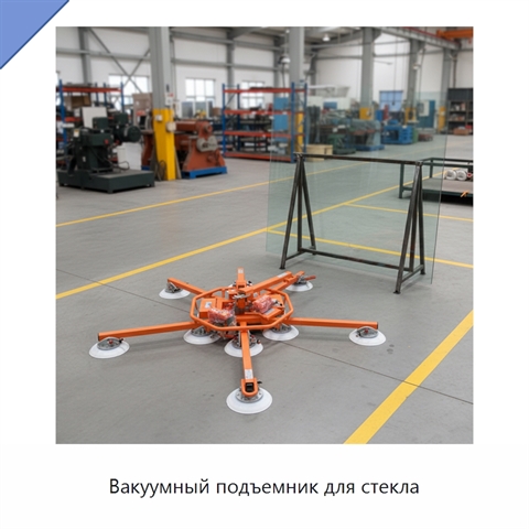 Вакуумный подъемник для стекла