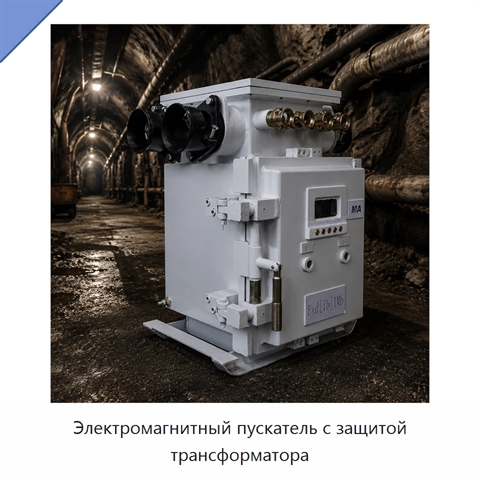 Электромагнитный пускатель с защитой трансформатора