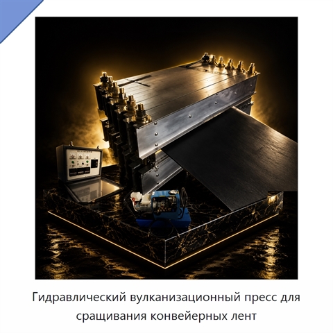 Гидравлический вулканизационный пресс для сращивания конвейерных лент