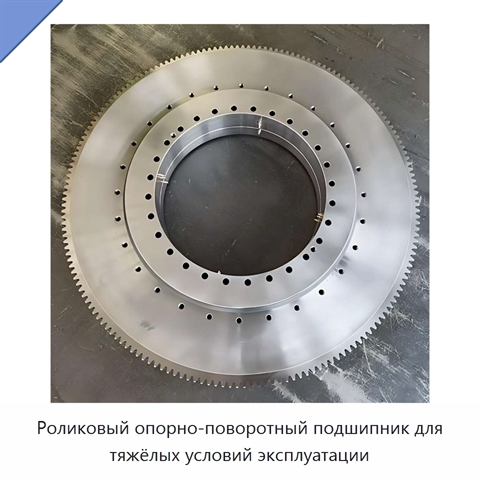 Роликовый опорно-поворотный подшипник для тяжёлых условий эксплуатации