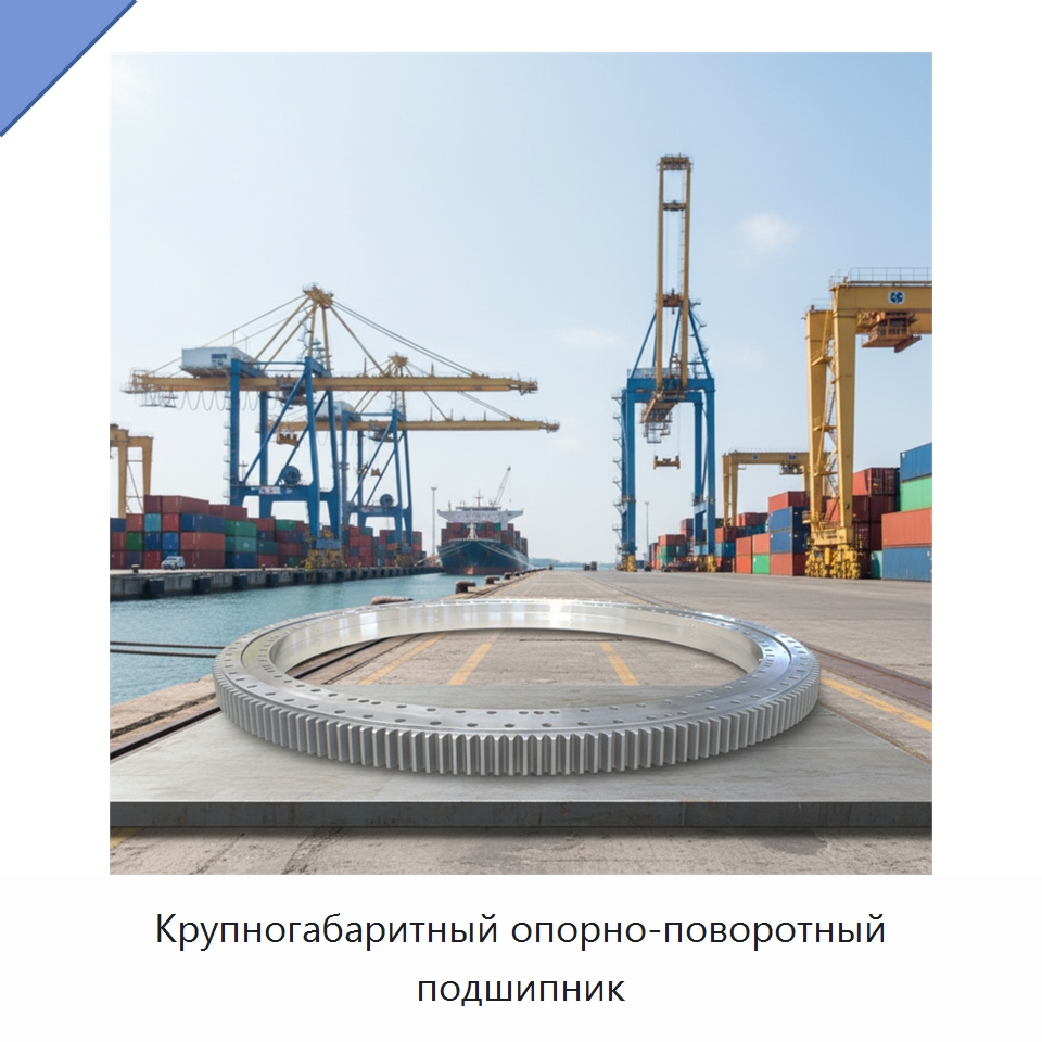 Крупногабаритный опорно-поворотный подшипник — Опорно-поворотные подшипники