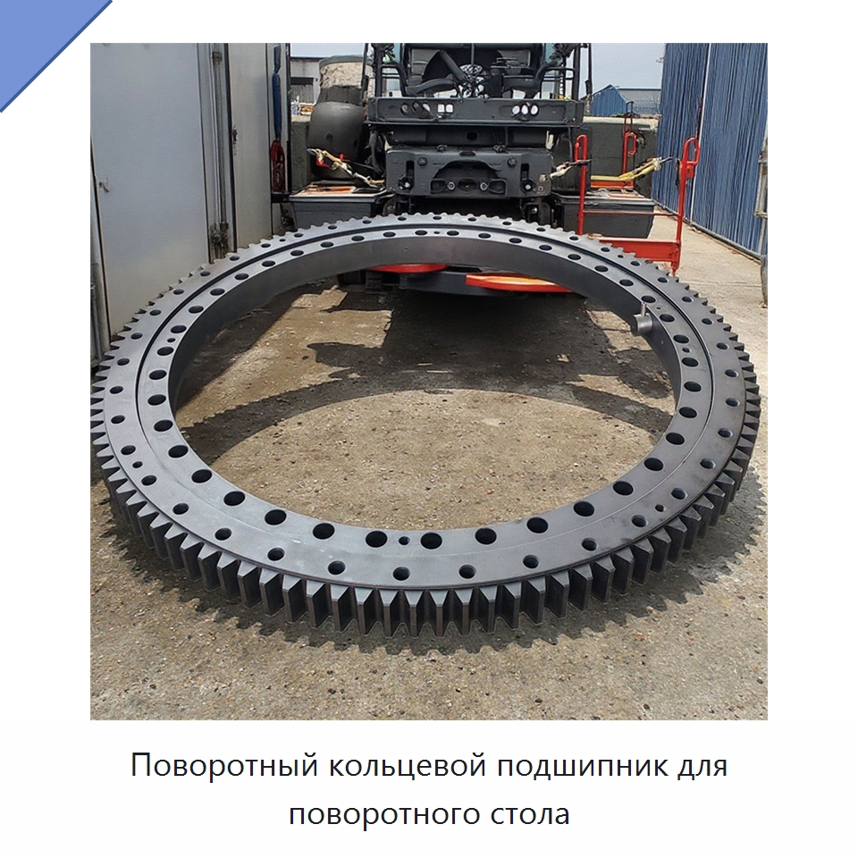 Поворотный кольцевой подшипник для поворотного стола — Опорно-поворотные подшипники