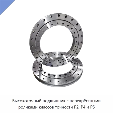 Высокоточный подшипник с перекрёстными роликами классов точности P2, P4 и P5