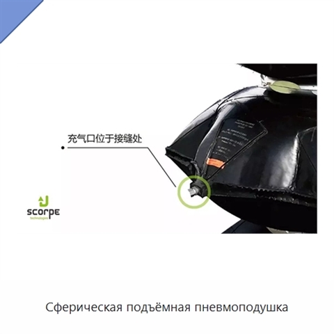 Сферическая подъёмная пневмоподушка