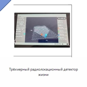 Трёхмерный радиолокационный детектор жизни