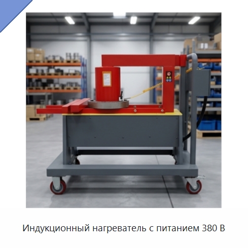 Индукционный нагреватель с питанием 380 В — Отопительное оборудование