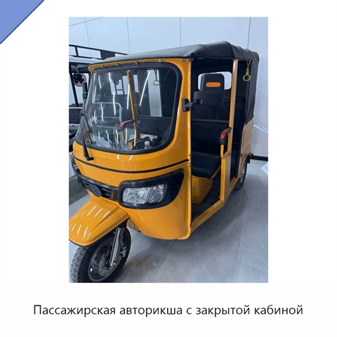 Пассажирская авторикша с закрытой кабиной