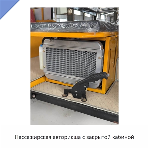 Пассажирская авторикша с закрытой кабиной