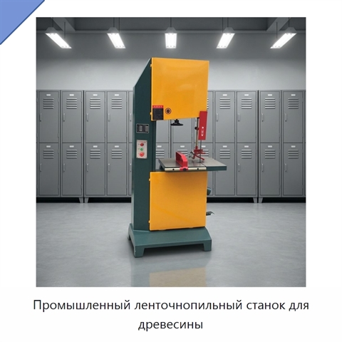 Промышленный ленточнопильный станок для древесины