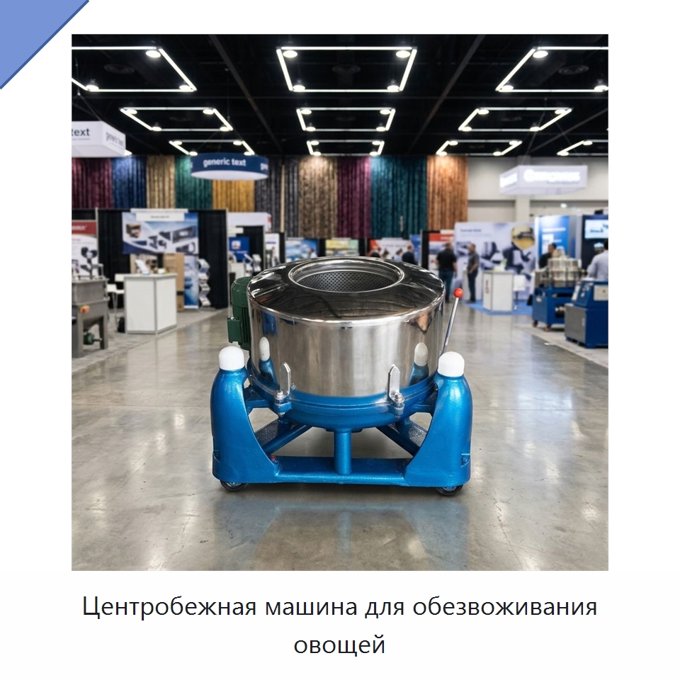 Центробежная машина для обезвоживания овощей — Специальные машины и промышленное оборудование