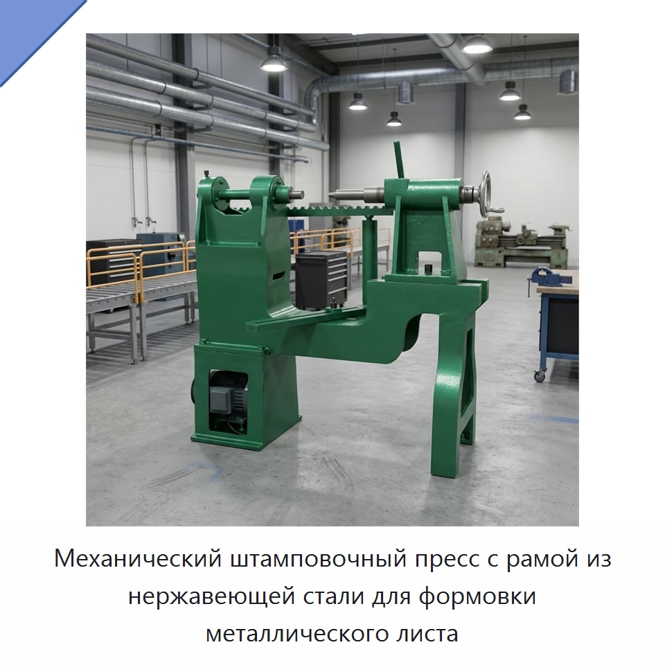 Механический штамповочный пресс с рамой из нержавеющей стали для формовки металлического листа — Специальное станочное оборудование