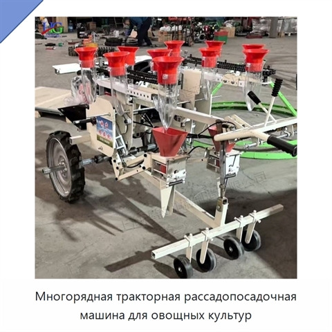 Многорядная тракторная рассадопосадочная машина для овощных культур